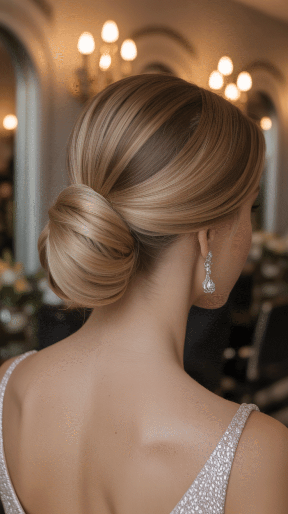 30 Must-Try Winter Hair Braid Trends for 2025 27 Waterfall Twist into Low Bun