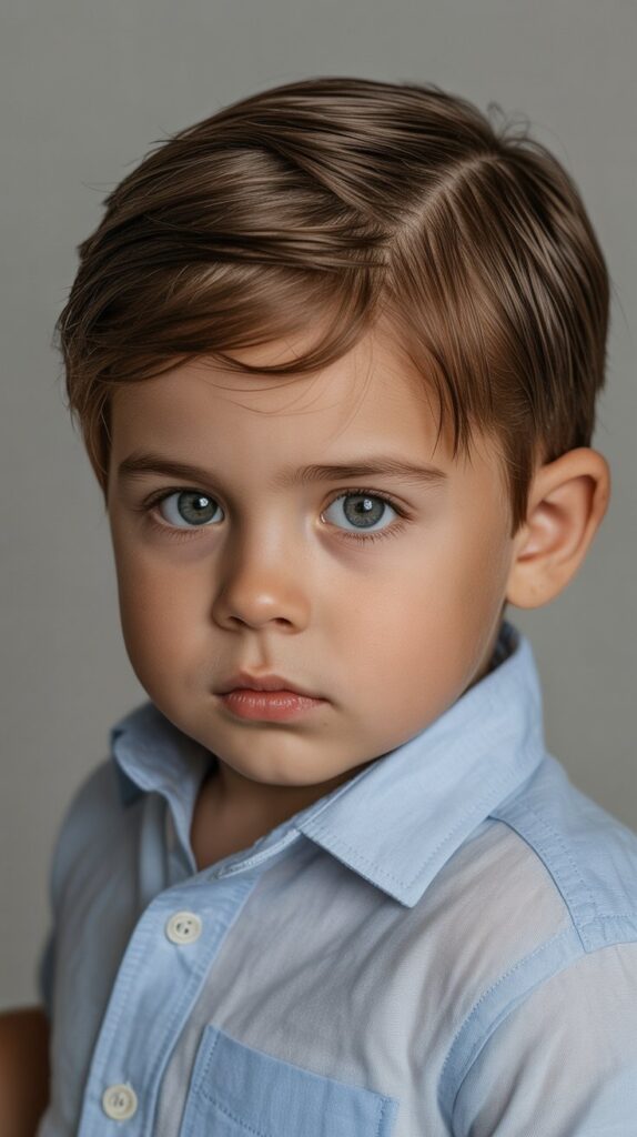 Best 33+ Baby Boys' Haircuts for Straight Fine Hair 29 Layered Side Part