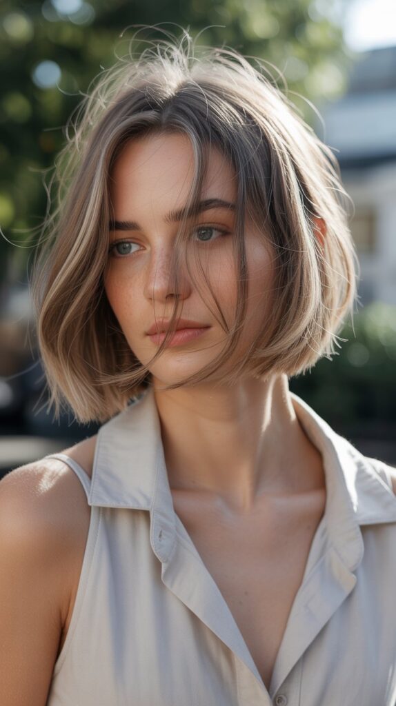 34+ Latest Bob Haircuts for Fine Hair 15 Wispy Layered Bob