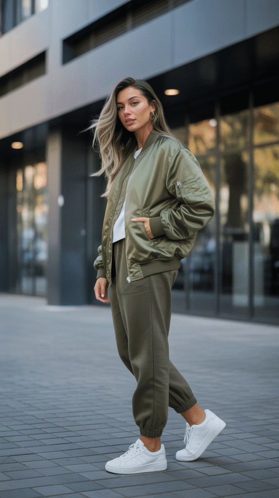 Bomber Jacket with Joggers