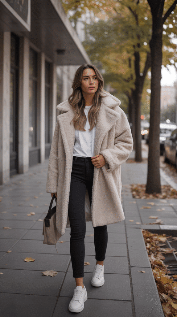 Teddy Coat with Simple Basics