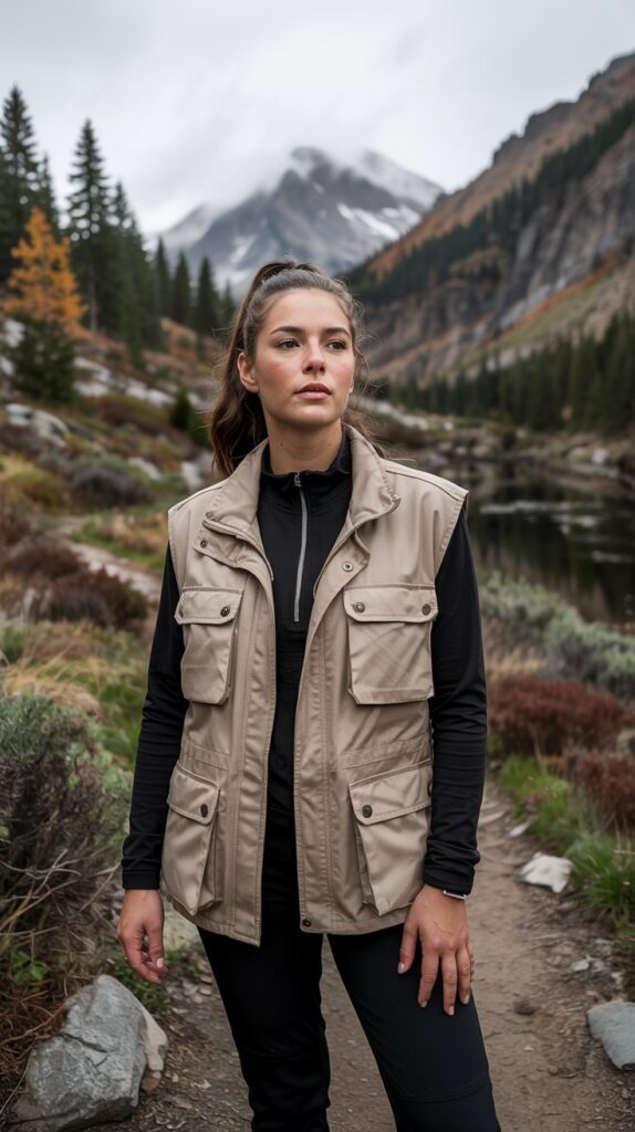  Utility Vest and Athletic Bottom