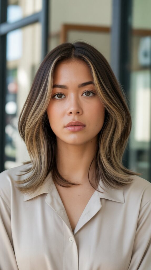 Long Lob with Subtle Layers