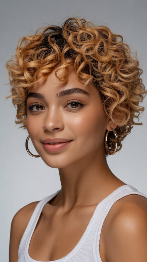 30 Best 3C 4A Hairstyles for Short Hair You'll Love 20 Colored Tips