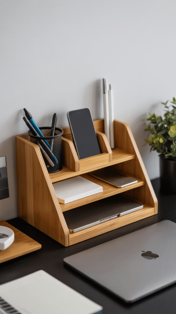 Top 37 Small Wood Projects to Sell Fast 21 Wooden Desk Organizers