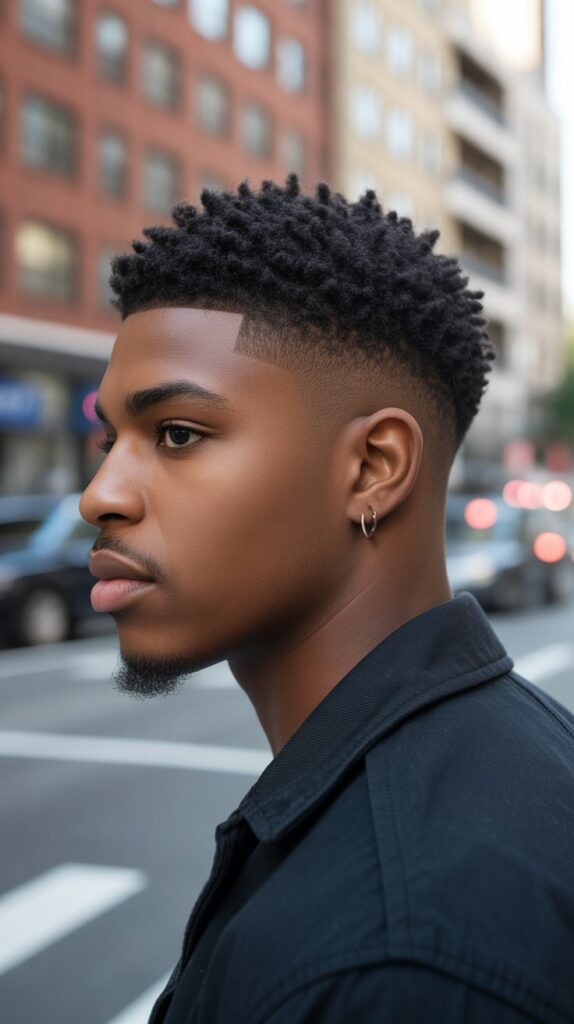 Top 27+ Jaw-Dropping Low Taper Fade Haircuts for Black Men You Need to Try! 16 Low Taper Fade with Sponge Curls