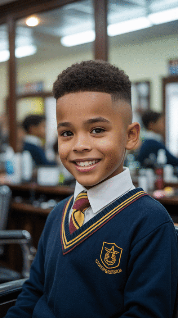 Effortless Mornings: Top 32 School-Ready Boys' Haircuts You'll Love 1 Classic Crew Cut