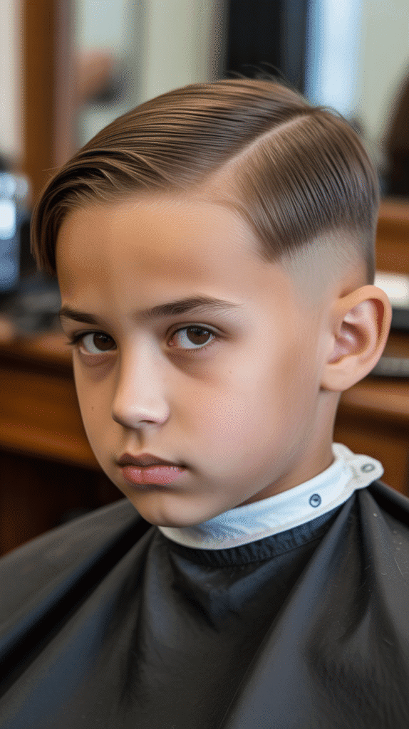 Best 30 Boys' Haircuts with Fine Straight Hair 17 Comb Over Fade