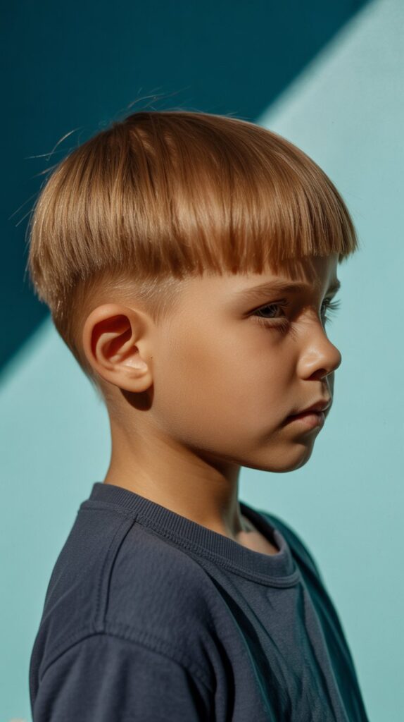 25 Little Boy Haircuts for Straight Hair That Always Look Neat 17 Flat Top