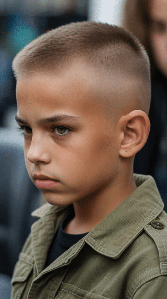 Best 30 Boys' Haircuts with Fine Straight Hair 30 High and Tight