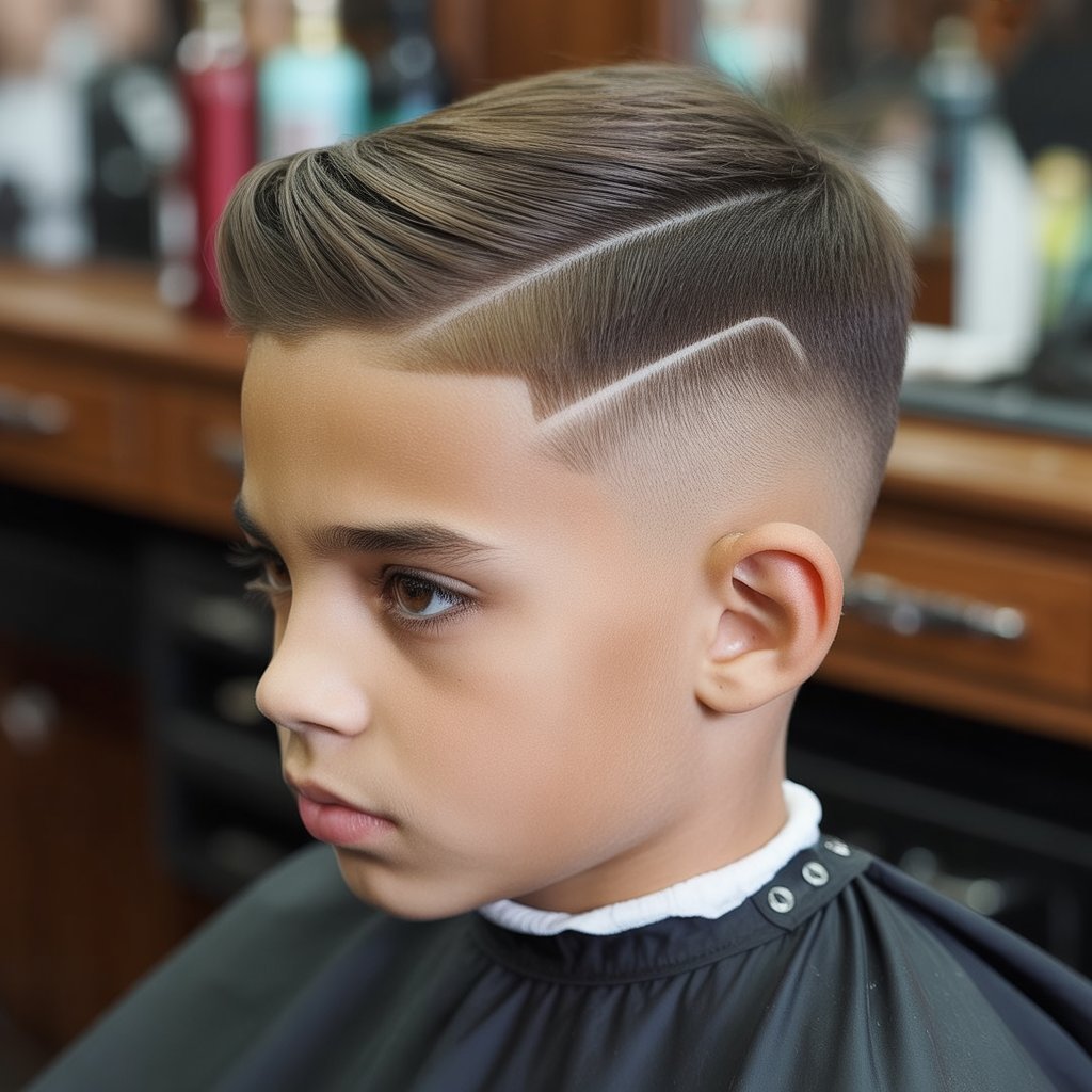 30+ Trendy Haircuts for Boys in 2025 You Won't Want to Miss 3 High Fade with Hard Part