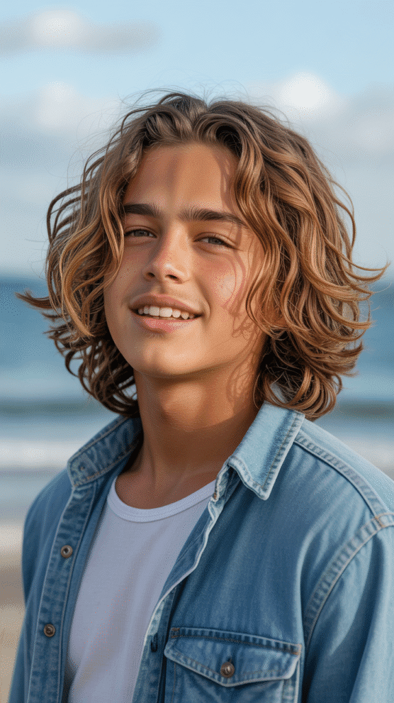 24 Long Little Boy Haircuts Perfect for Trendy Kids 1 The Modern Surfer Flow