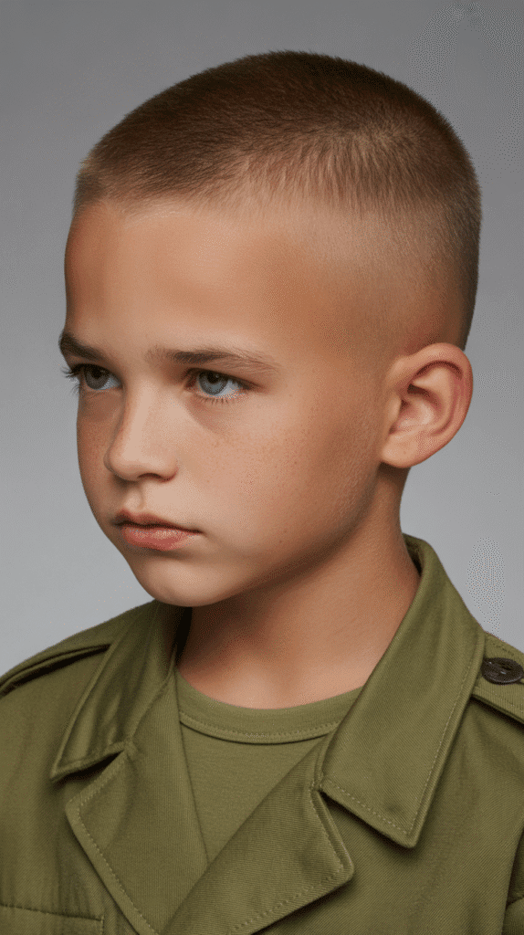 Best 30 Boys' Haircuts with Fine Straight Hair 26 Regulation Cut