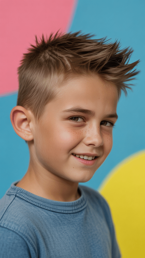 Best 30 Boys' Haircuts with Fine Straight Hair 11 Short Spiky Hair