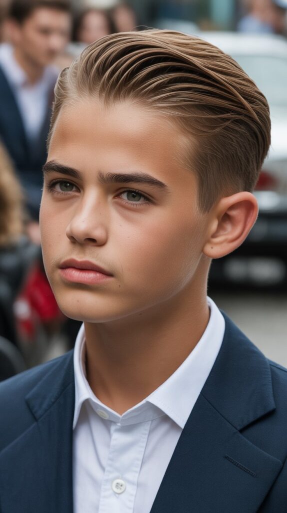 The Slicked Back Mullet