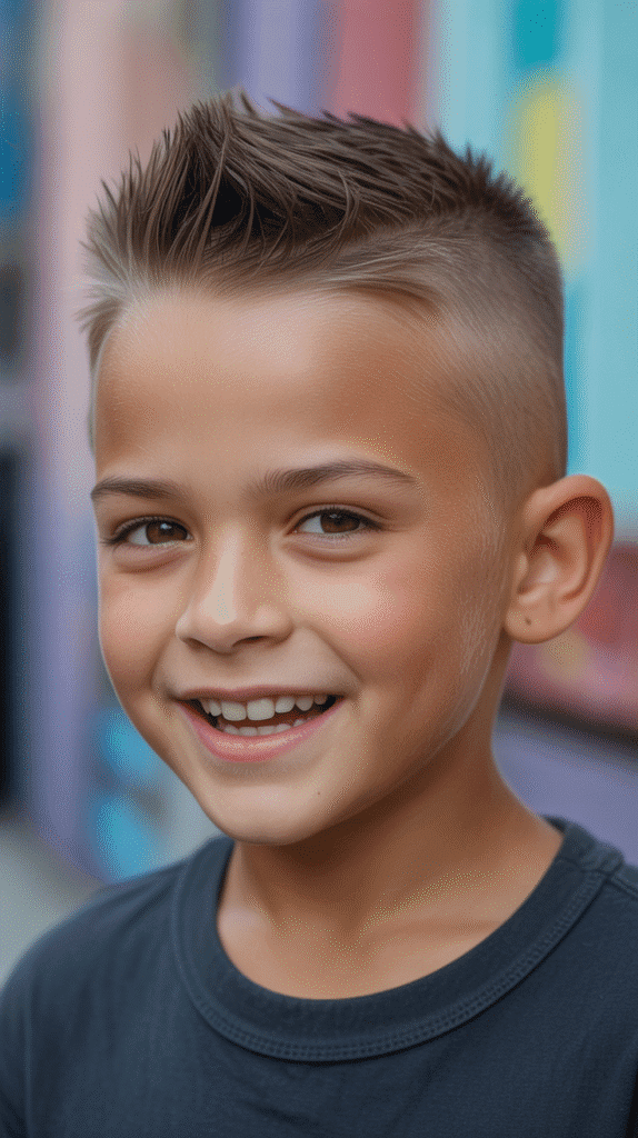 Effortless Mornings: Top 32 School-Ready Boys' Haircuts You'll Love 13 Spiky Top