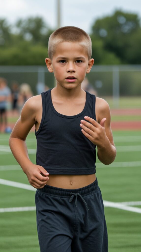 25 Little Boy Haircuts for Straight Hair That Always Look Neat 6 Buzz Cut