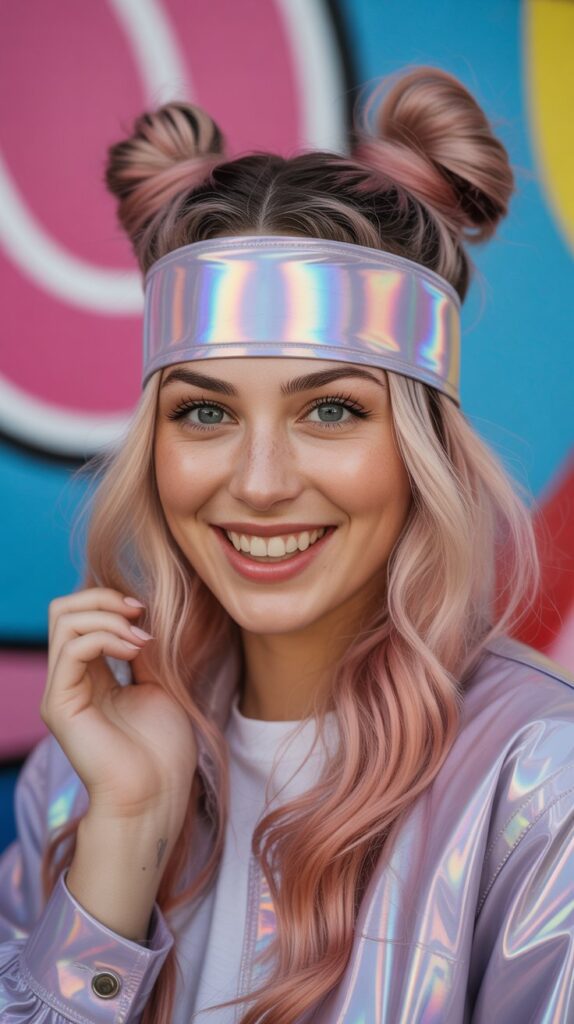 Thick Headband with Space Buns