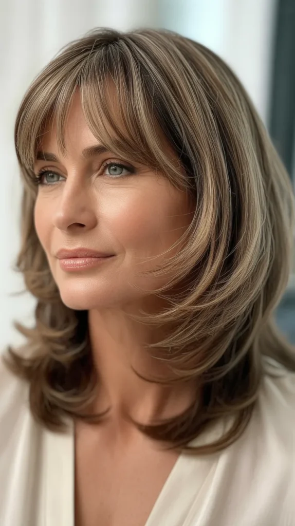 Layered Fringe Bangs