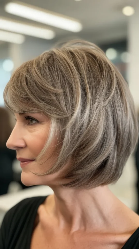 Shaggy Bob with Layers