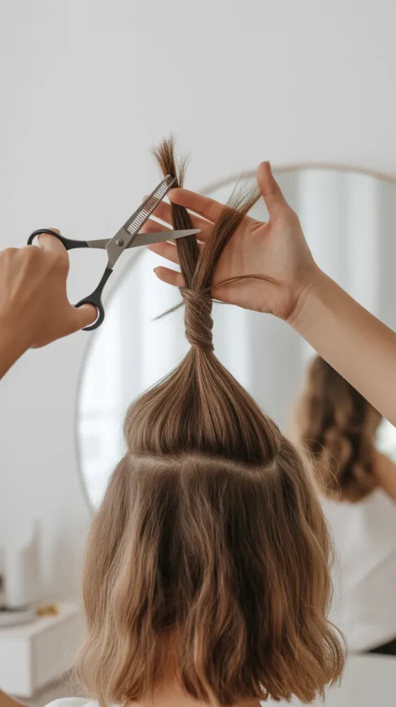 The Twist and Cut Technique for Soft Layers