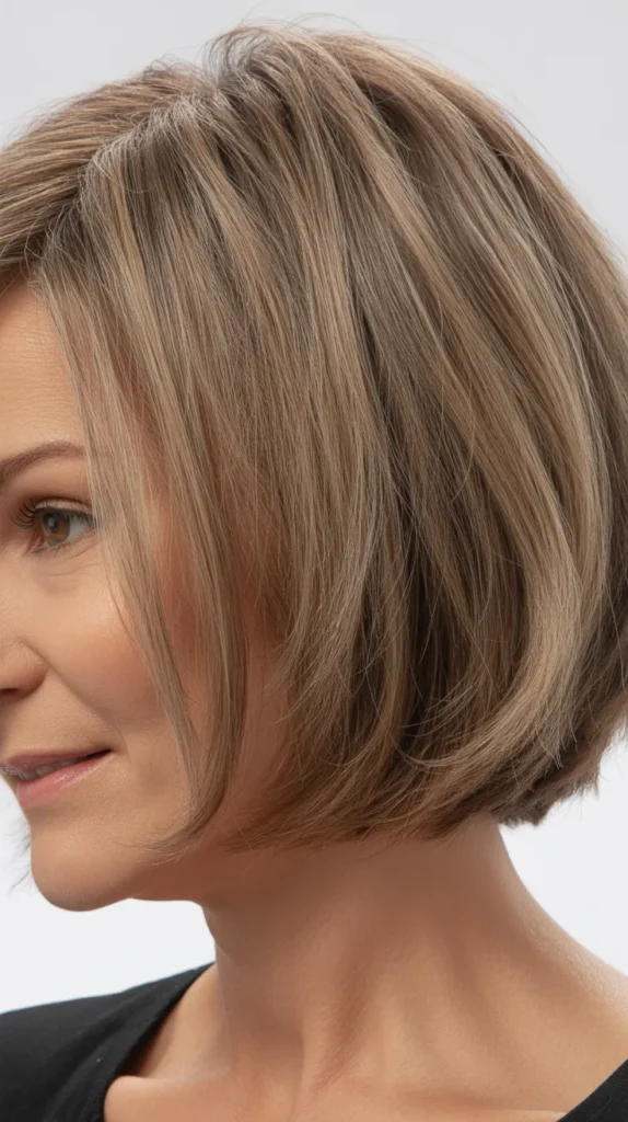 Jaw-Length Bob with Soft Razor Layers