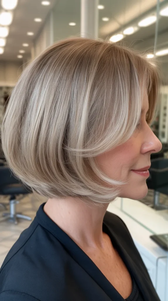 Graduated Bob with Nape Layering