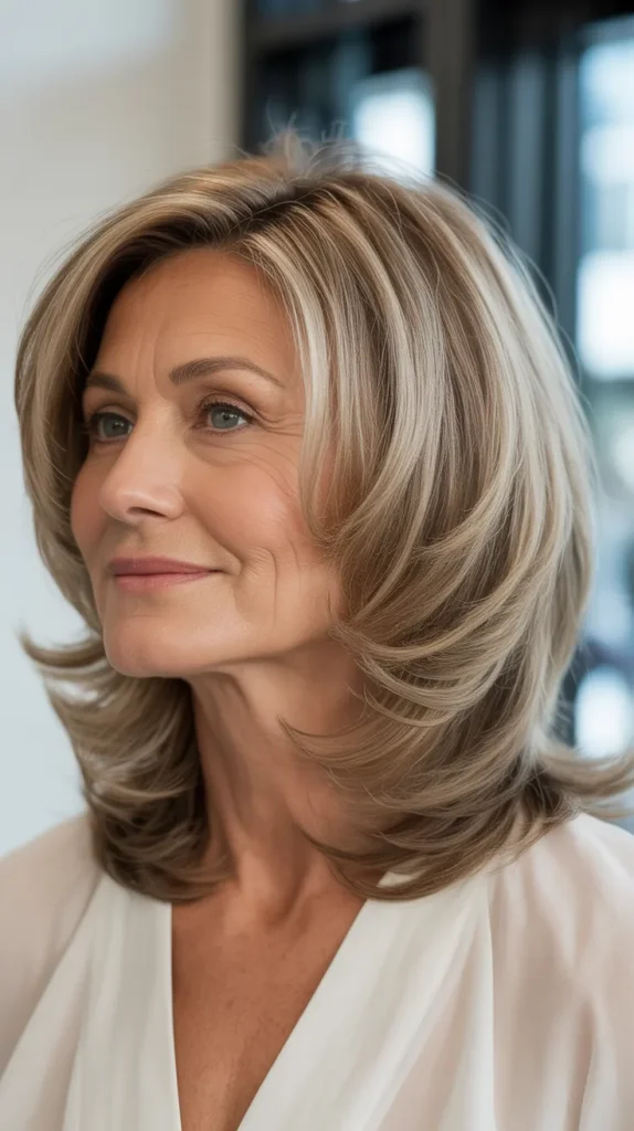 Soft Shoulder-Length Layers