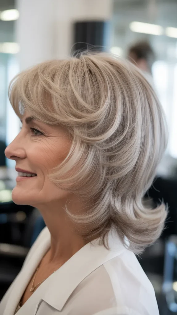 Wispy Ends with Volume at Crown