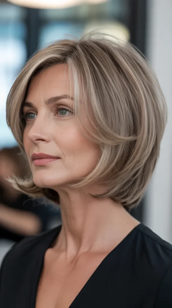 Soft Collarbone Bob with Wispy Face-Framing