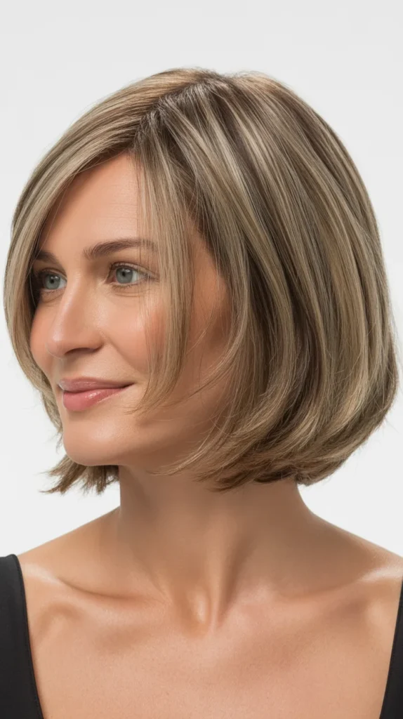 Classic Bob with Soft Perimeter Layering