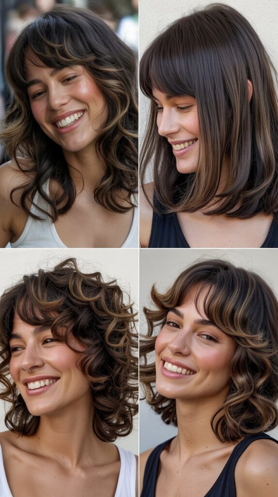  Beveled Layers with Curtain Fringe