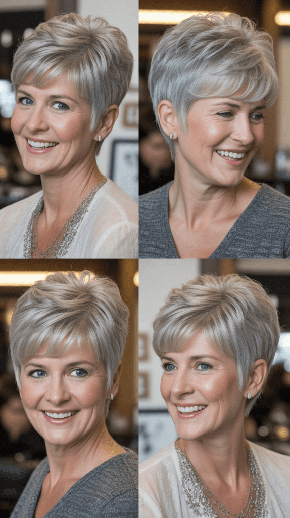 The Textured Pixie Cut with Volume