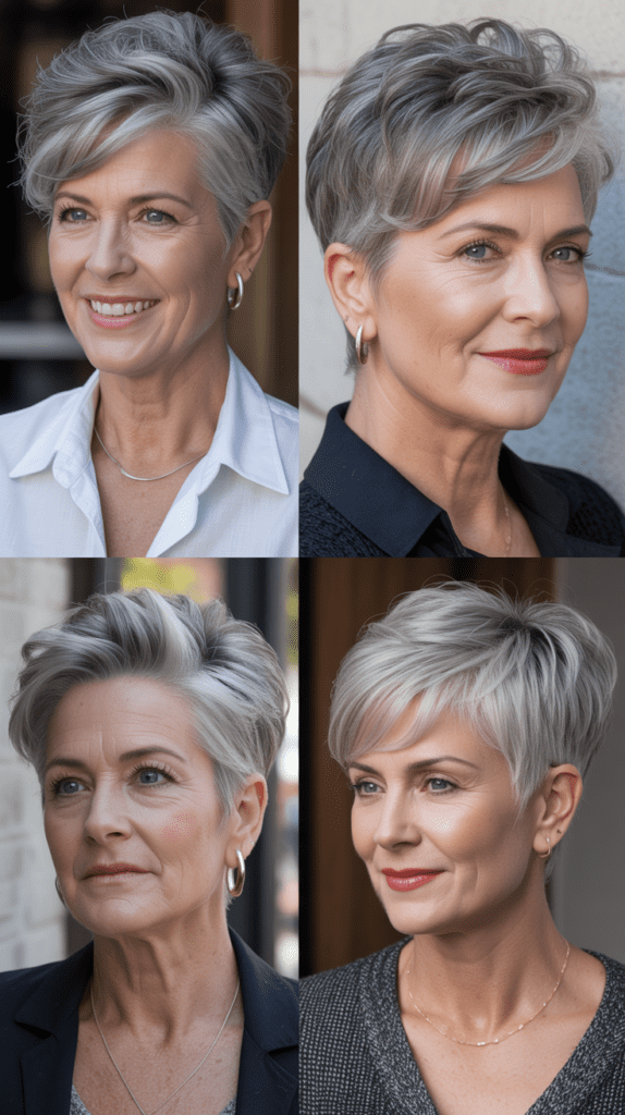 The Textured Undercut Pixie