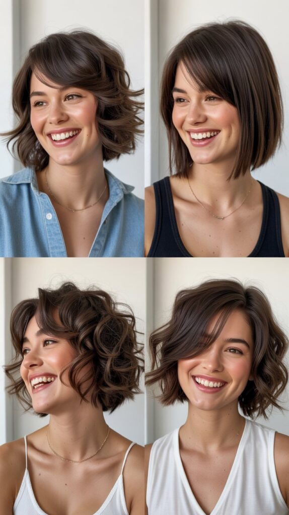 Choppy Bob with Layers