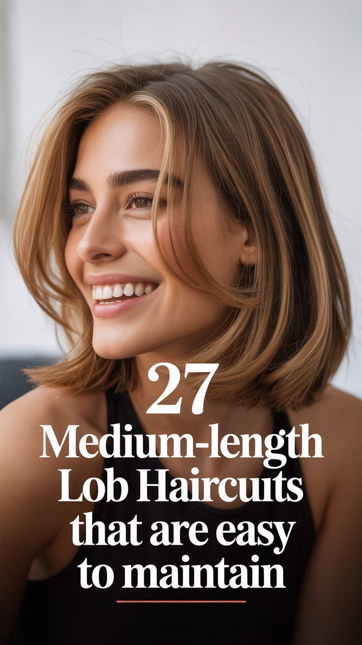 27 Medium-Length Lob Haircuts That Are Easy to Maintain