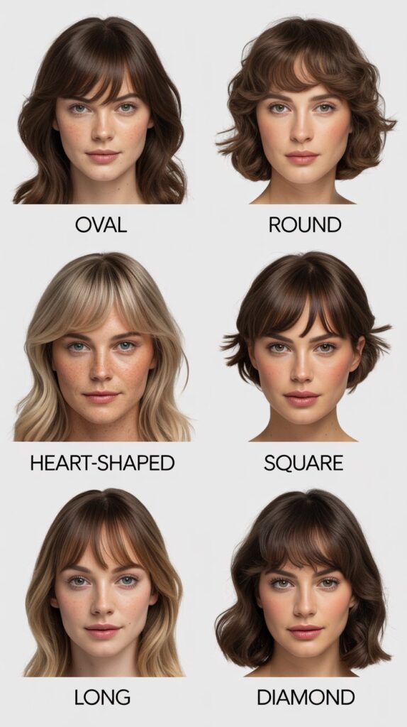 Face Shapes That Benefit Most from Wispy Bangs