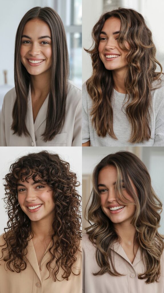 50 Long Layered Haircuts to Try—Front & Back Views 27 Precision Long Layers