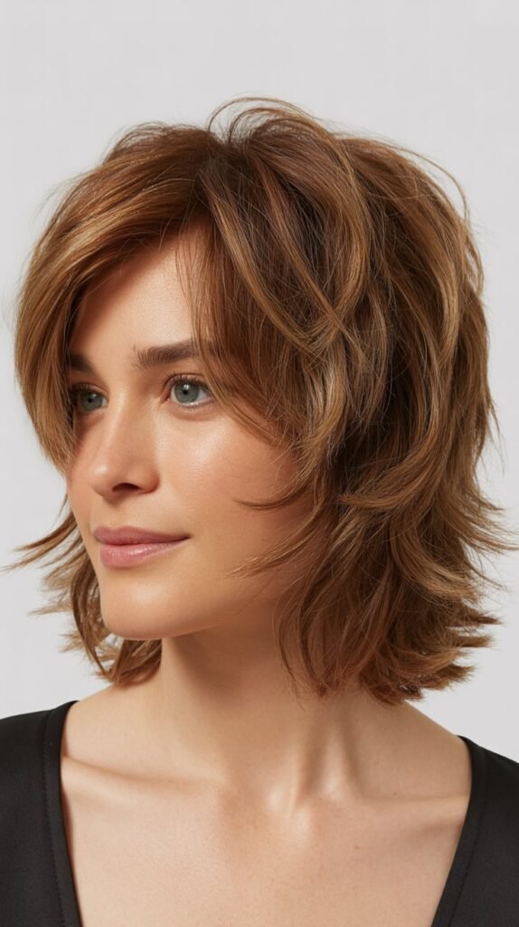 Styling Your New Shag Haircut