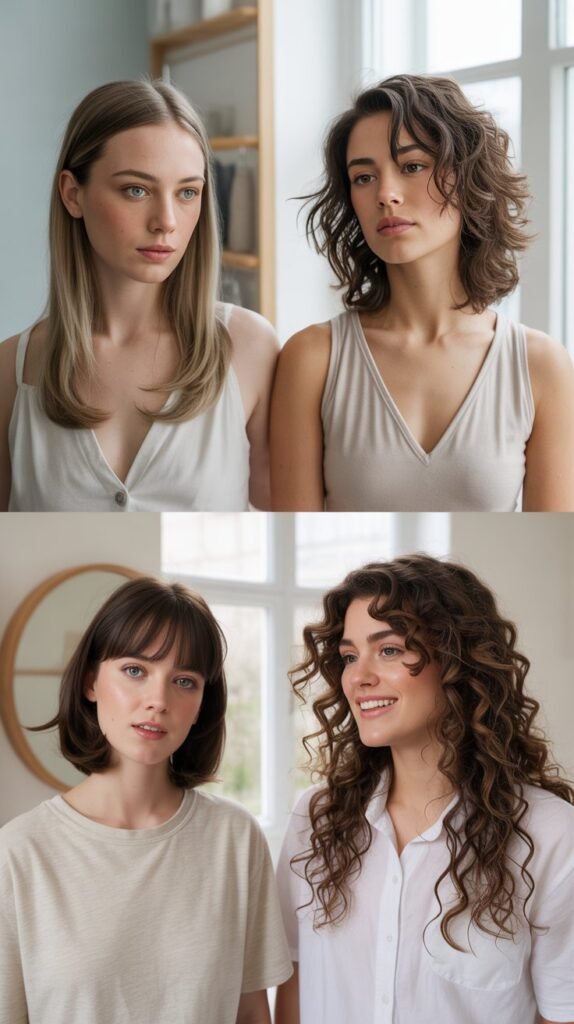 Layer Variations for Different Hair Types