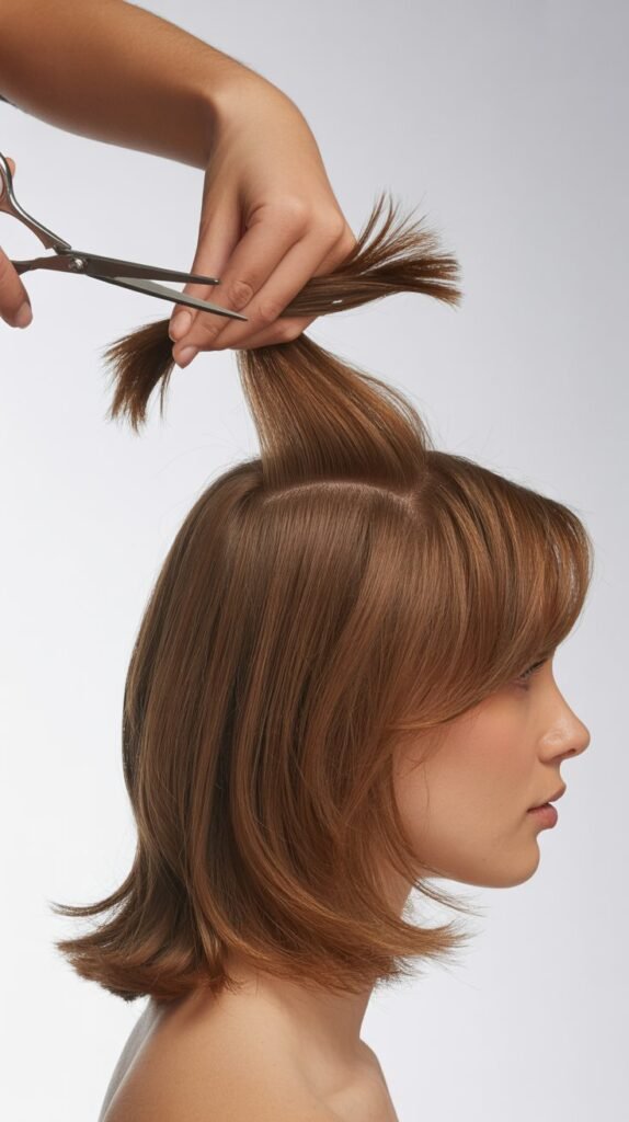 The Ponytail Method for Quick Layering