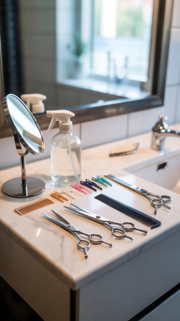 Essential Tools and Materials for Self-Haircutting