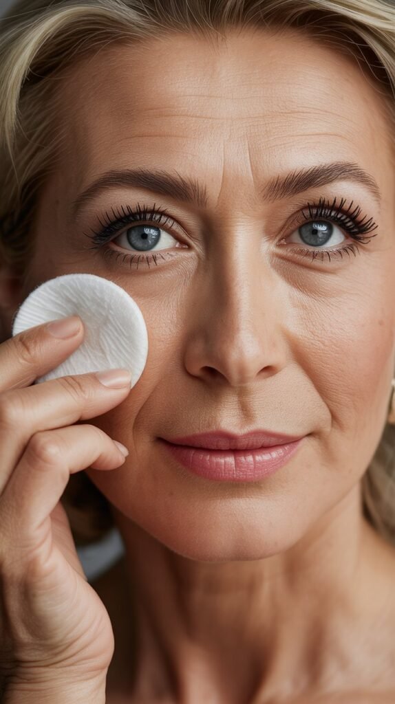 Remove Mascara Gently Each Night