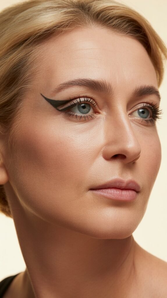 Create a Subtle Wing to Lift Drooping Corners