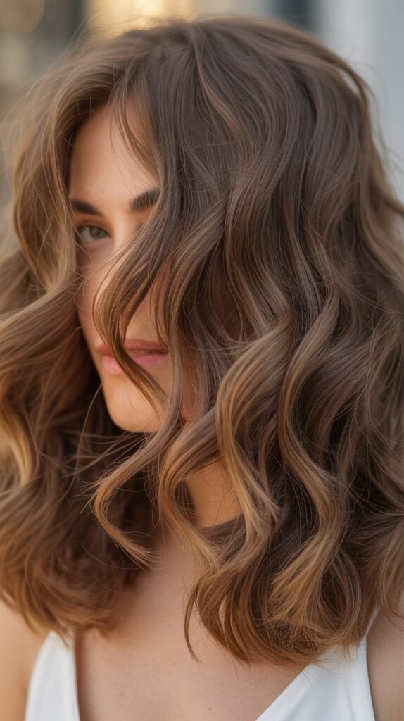 The Textured Beach Waves