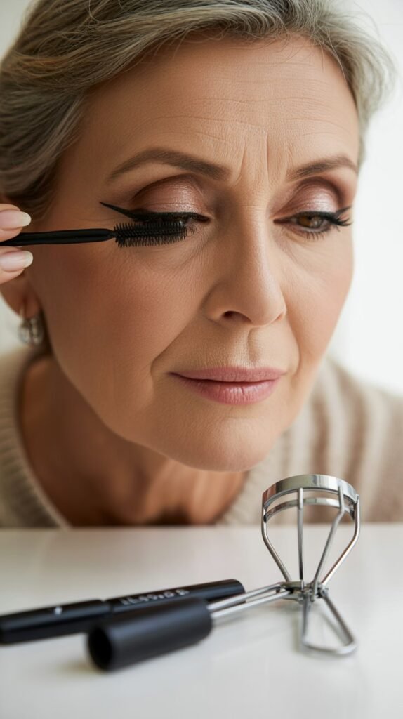 Curl Lashes Before Applying Mascara