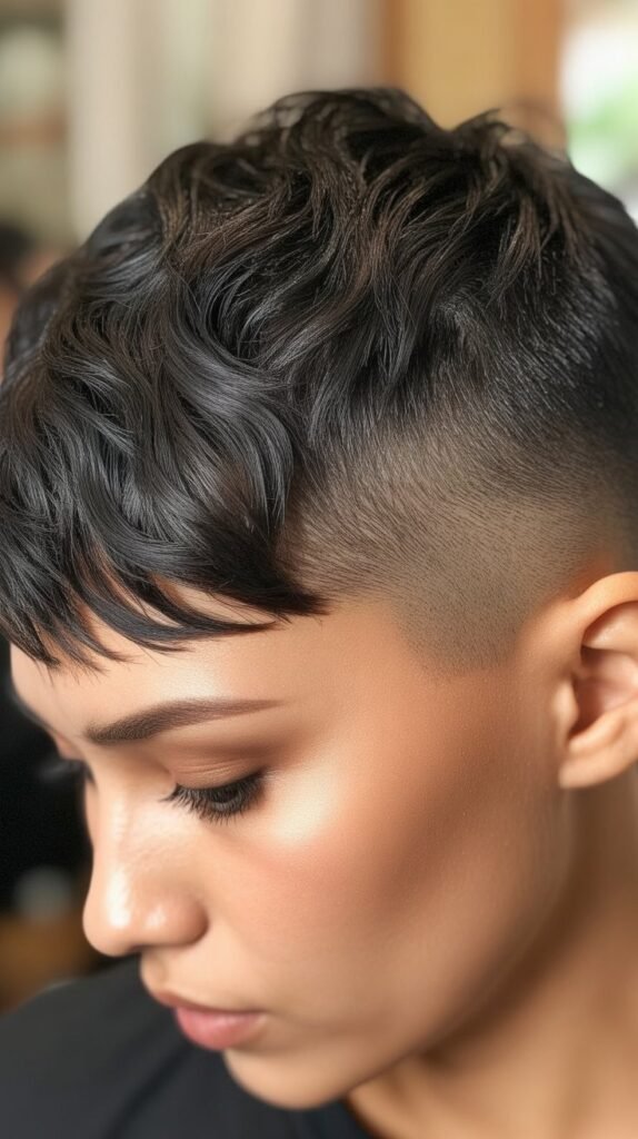  Pixie with Buzzed Sides