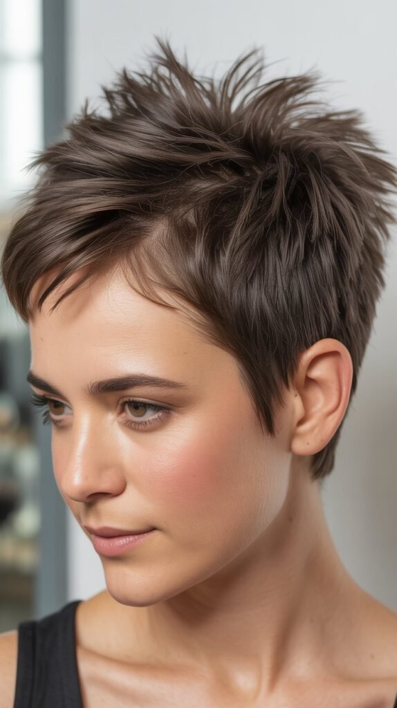 Spiky Textured Pixie