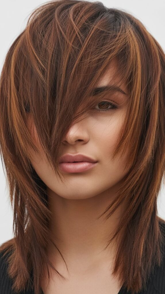  Textured Layers With Heavy Side Fringe