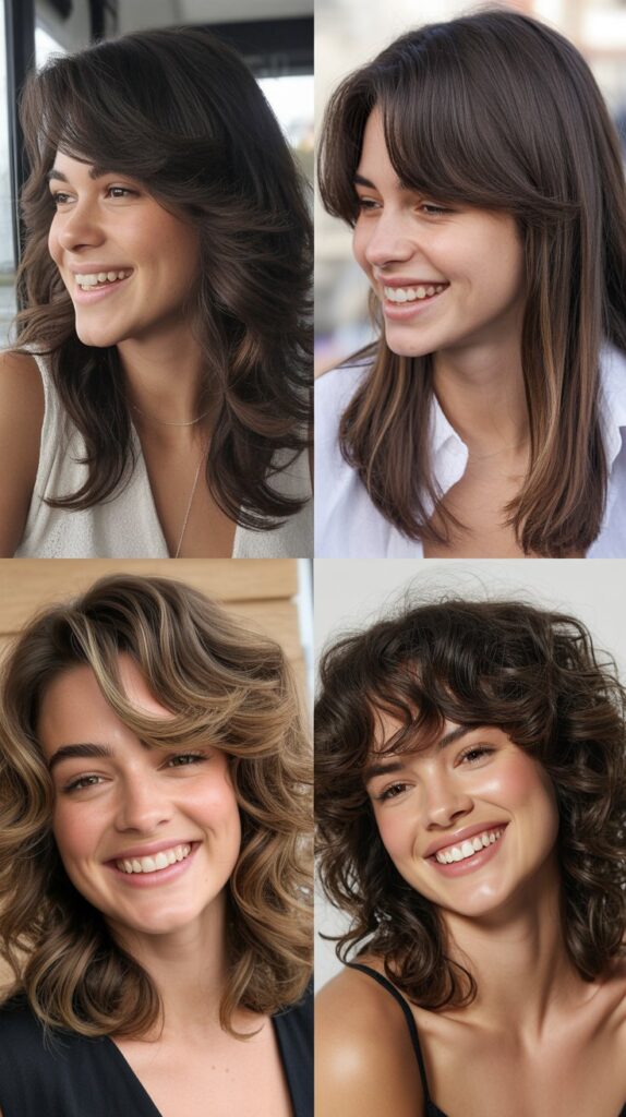 V-Shaped Layers with Wispy Side Fringe